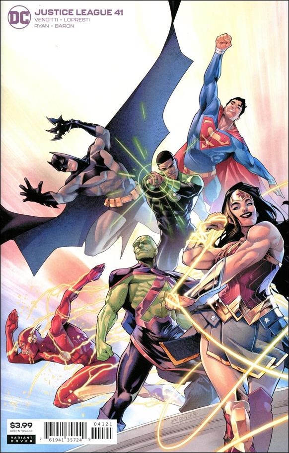 Justice League (2018) issue 41-B Jamal Campbell Cover
