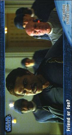 Star Wars Trilogy Widevision (Base Set) card 43 Friend or Foe?