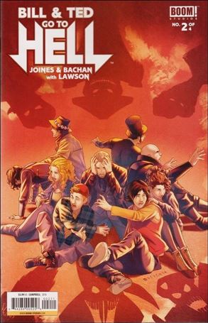 Bill & Ted Go to Hell issue 2 Jamal Campbell Cover