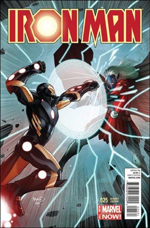 Iron Man (2013) issue 25-B Paul Renaud 1:50 Cover
