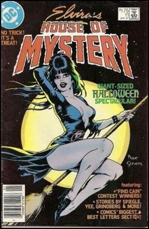 Elvira's House of Mystery issue 11-B Canadian Price Cover
