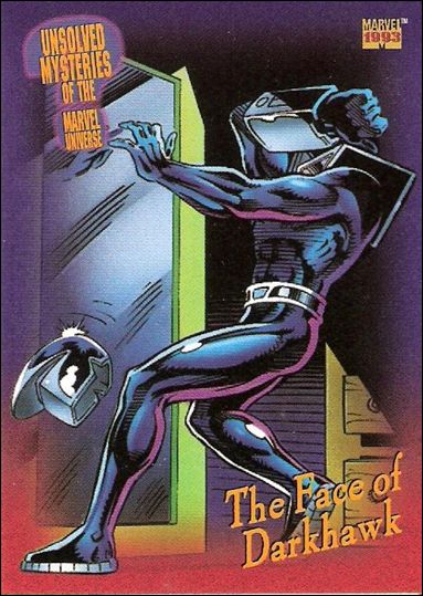 Marvel Universe: Series 4 (Base Set) card 138 The Face of Darkhawk