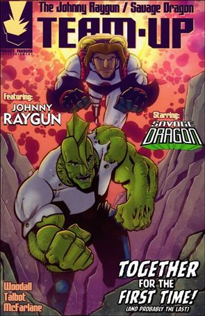 Johnny Raygun / Savage Dragon Team-Up Cover Image 2