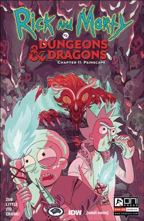 Rick and Morty vs Dungeons & Dragons Chapter II: Painscape issue 2-B Nicole Goux Cover