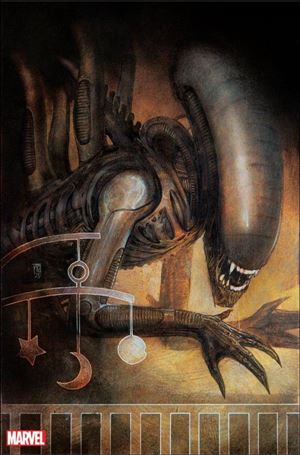 Alien (2023/04) issue 1-E Alex Maleev 1:100 Virgin Cover