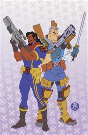 Cable: Love and Chrome issue 2-D Mark Brooks Virgin 1:50 Animated-Style Cover