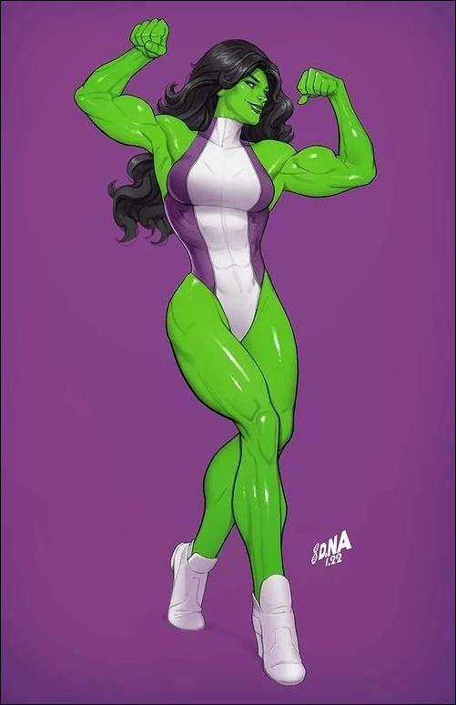 She-Hulk (2022) issue 2-F David Nakayama Unknown/SLH/CT Virgin Cover      