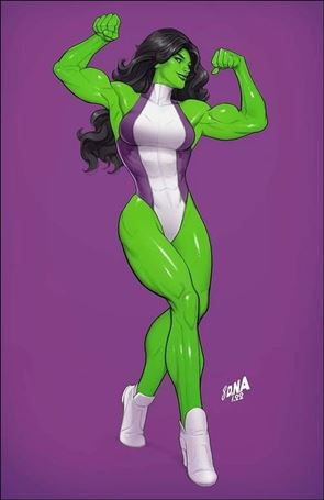 She-Hulk (2022) issue 2-F David Nakayama Unknown/SLH/CT Virgin Cover      