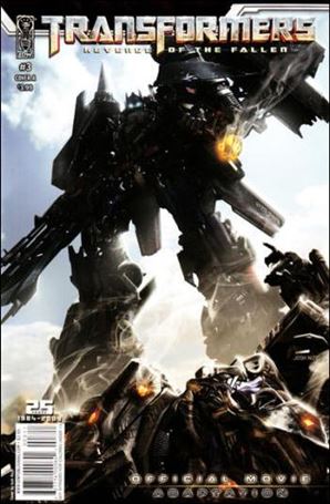 Transformers: Revenge of the Fallen Official Movie Adaptation issue 3 Josh Nizzi Cover