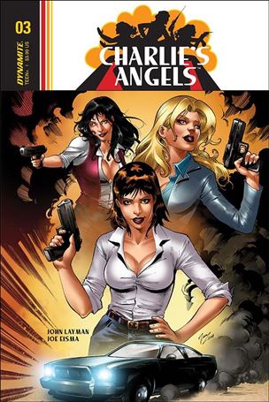 Charlie's Angels issue 3 Vicente Cifuentes Cover