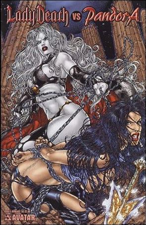 Lady Death vs Pandora issue 1-C Bondage Cover