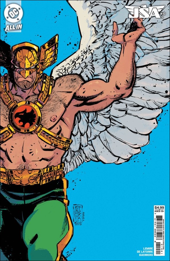 JSA (2024) issue 10-B Jorge Corona Cardstock Cover
