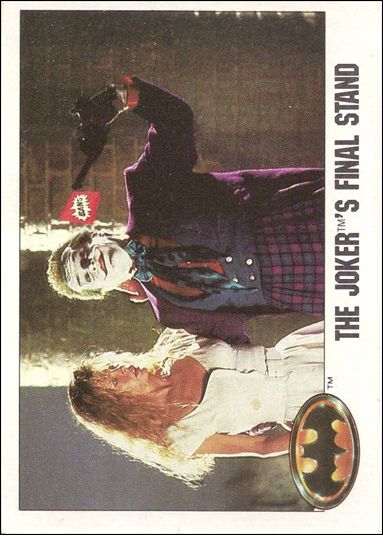 Batman: Series 1 (Base Set) card 123 The Joker's Final Stand