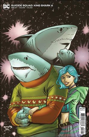 Suicide Squad: King Shark issue 6-B Tim Seeley Cardstock Cover