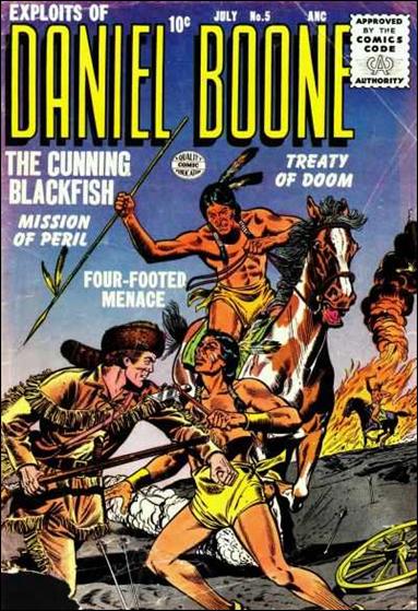 Exploits of Daniel Boone issue 5