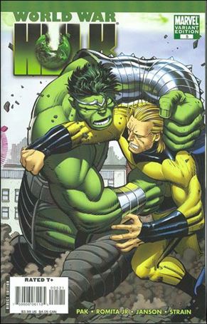 World War Hulk issue 5-B John Romita Jr. 1:15 Cover