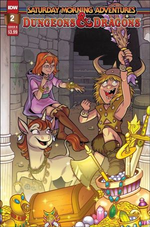 Dungeons & Dragons: Saturday Morning Adventures issue 2-B Brenda Hickey Cover