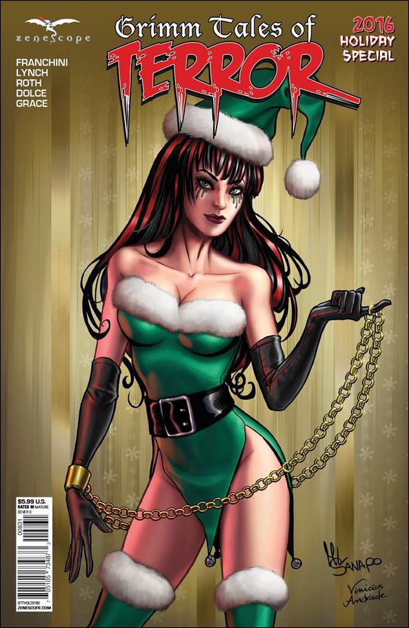 Grimm Tales of Terror Holiday Special issue 2016-C Maria Sanapo Cover