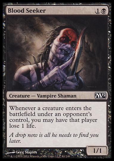 Magic the Gathering: 2012 Core Set (Base Set) card 81 Blood Seeker