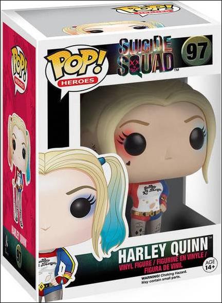 POP! Heroes figure 97 Harley Quinn (Suicide Squad)
