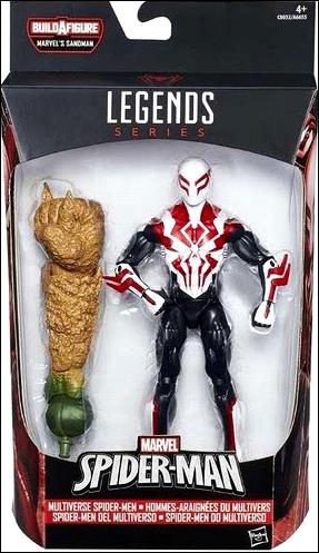Marvel Legends Series: Spider-Man (Sandman Series) figure 4 Multiverse Spider-Men (Spider-Man 2099)