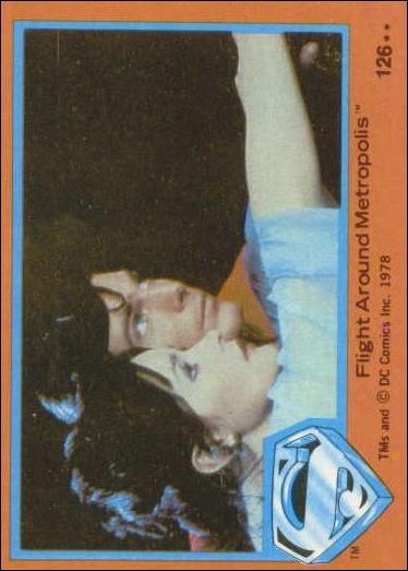Superman (Movie) Series 2 (Base Set) card 126 Flight Around Metroplis
