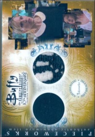 Buffy the Vampire Slayer: 10th Anniversary (Pieceworks Subset) card PW-9 Top & Pants Worn By Emma Caulfield As Anya