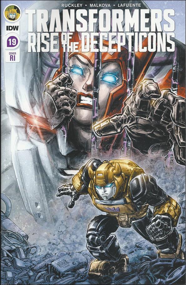 Transformers (2019) issue 19-C Freddie Williams II 1:10 Cover