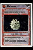 Star Wars: Premiere Unlimited (Base Set) card 257 A Few Maneuvers