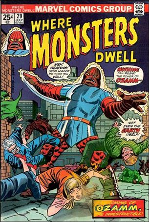 Where Monsters Dwell (1970) issue 29