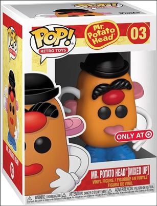 POP! Retro Toys figure 3-B Mr. Potato Head (Mixed Up) Target Exclusive