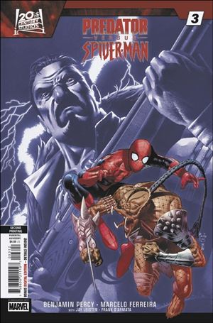 Predator vs. Spider-Man issue 3.00-E Paulo Siqueira Cover (Second Printing)
