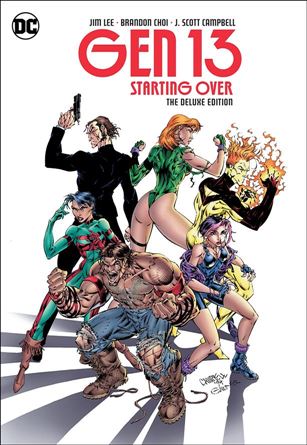 Gen 13: Starting Over - The Deluxe Edition Cover Image 1