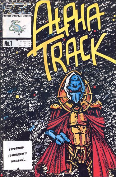 Alpha Track issue 1 Francis Mao cover art
