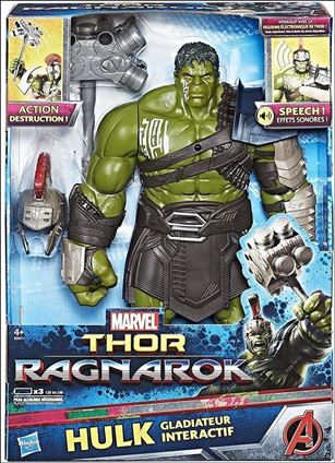 Marvel Titan Hero Series figure 15 Gladiator Hulk (Interacif)(Thor Ragnorak)