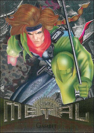 Marvel Metal (Parallel Flasher Set) card 4 Gambit