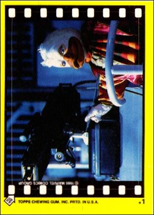 Howard the Duck (Movie) (Sticker Subset) card 1