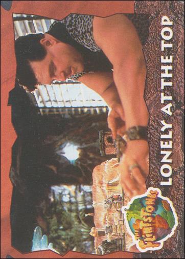 Flintstones: The Movie (Base Set) card 47 Lonely at the Top