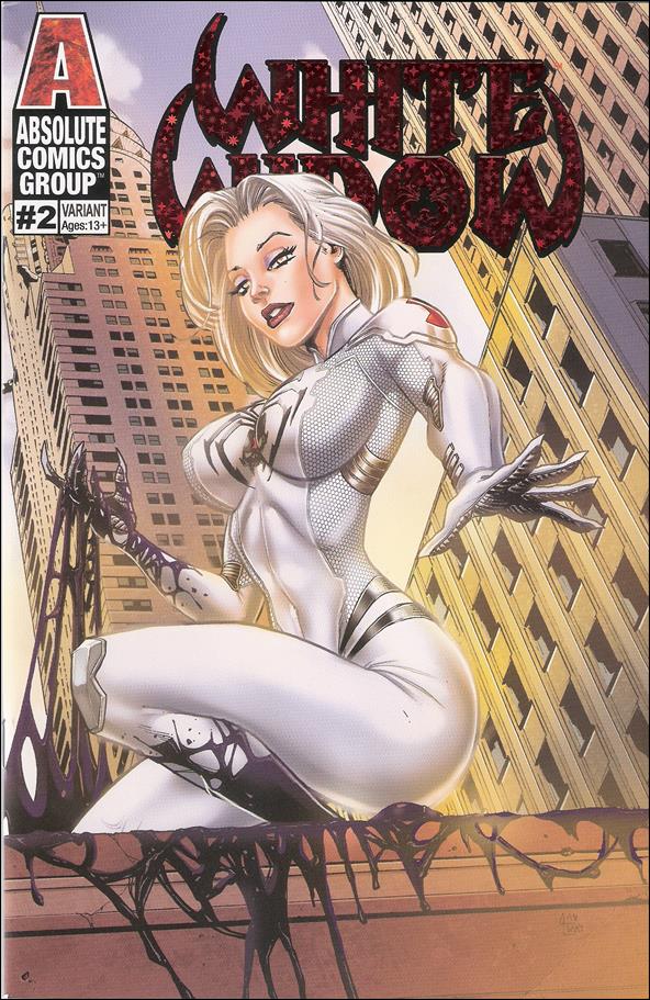 White Widow issue 2-H Anthony Spay "Sunrise with Red Foil" Cover