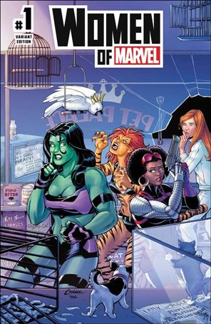 Women of Marvel (2021) issue 1-D Amanda Conner Cover