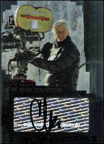X-Files: I Want to Believe (Autograph Subset) card A-3 Chris Carter - Director and Writer
