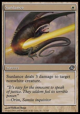 Magic the Gathering: Planar Chaos (Base Set) card 31 Sunlance