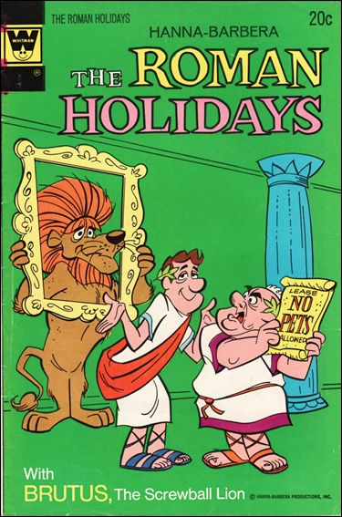 Roman Holidays issue 3-B Whitman Cover