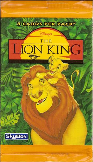 Lion King: Series 1 card 2 Sealed Pack