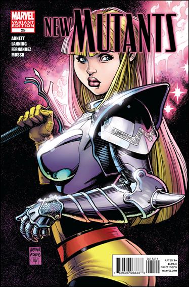 New Mutants (2009) issue 25-C Arthur Adams 1:25 "Magik" Cover