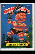 Garbage Pail Kids: Series 09 (Base Set) card 361a Diced Brice