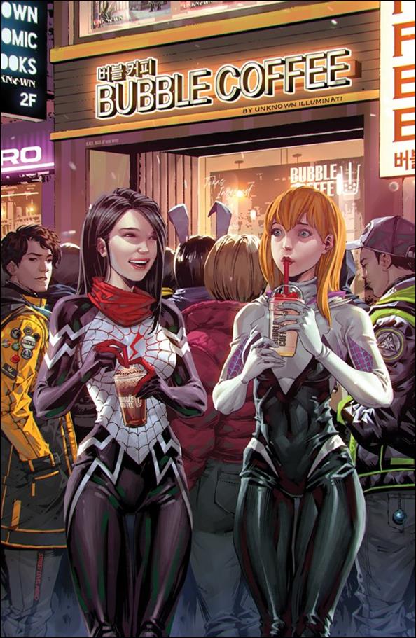 Silk (2021) issue 2-F Kael Ngu Unknown Comics Virgin Cover