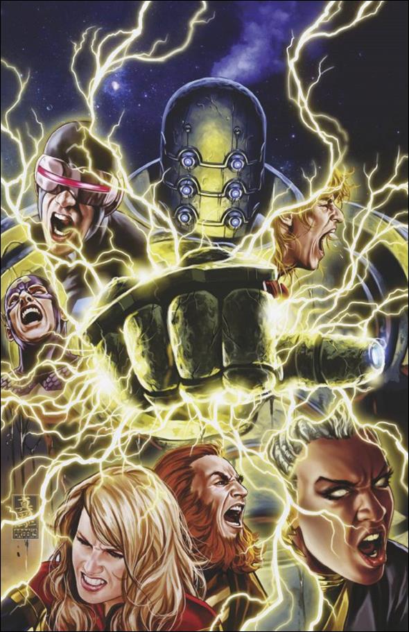 A.X.E.: Judgment Day issue 4-G Mark Brooks 1:100 Virgin Cover