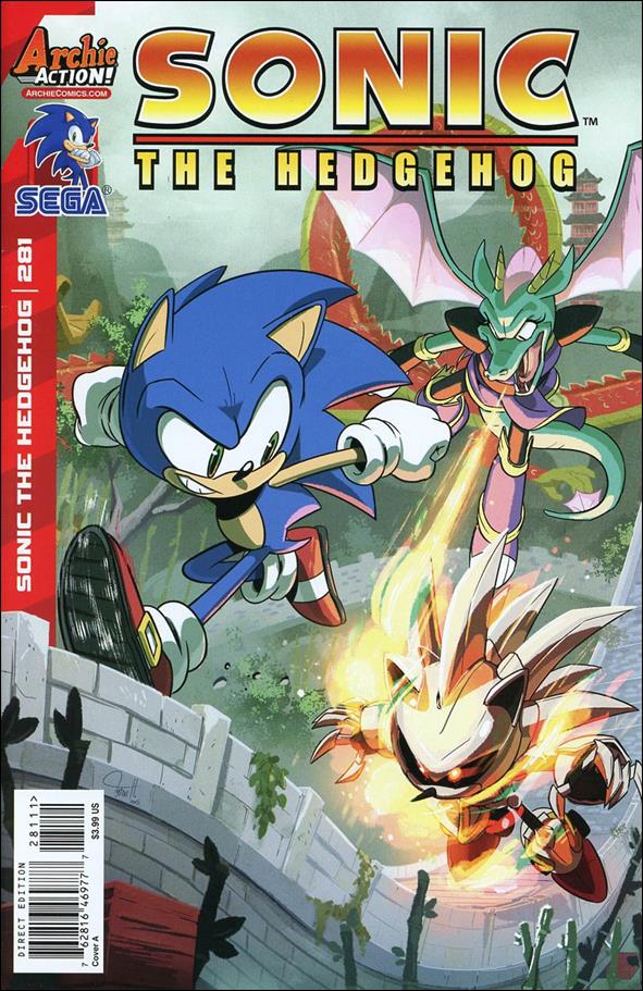 Sonic the Hedgehog (1993) issue 281 Tyson Hesse Cover