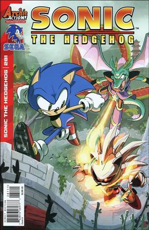 Sonic the Hedgehog (1993) issue 281 Tyson Hesse Cover